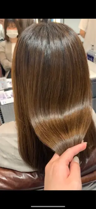 カラー eN°   by youres hair 飯田橋店所属・髪質改善/レイヤー× 縮毛矯正🤍maiのヘアスタイル