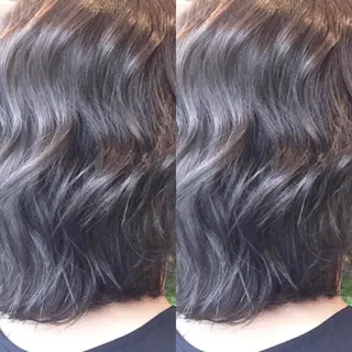 ミディアム カラー Hanna by W_SALONのヘアスタイル