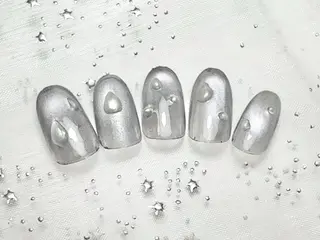 ネイル ネイルPetit Ribbonのネイルデザイン