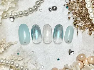 ネイル ネイルPetit Ribbonのネイルデザイン