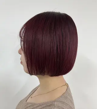 ショート カラー ハイトーン×艶カラー 🤍MIZUKIのヘアスタイル