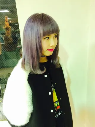 カラー 平尾 拓也のヘアスタイル