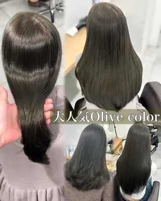 ロング カラー ブリーチなし/レイヤ ー特化🌈Tommyのヘアスタイル