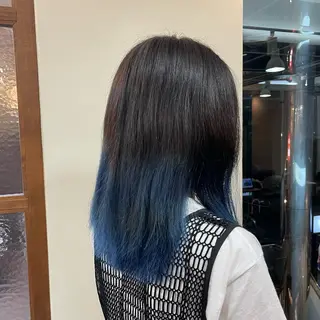 セミロング カラー NiCHE 吉祥寺所属・NiCHE 吉祥寺 💜安間 成香💜のヘアスタイル