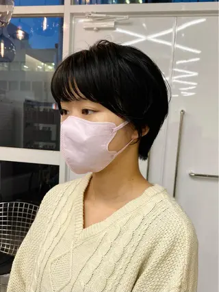 ショート サトウ リョウのヘアスタイル
