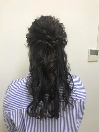 ロング Delight ヘアメイク着付けのヘアスタイル