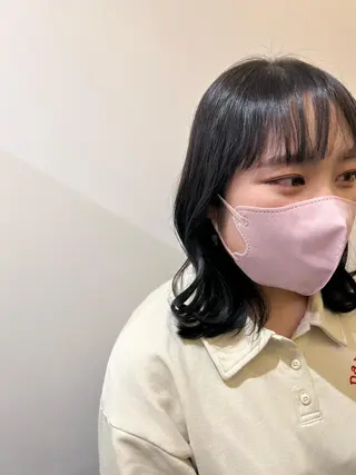 ミディアム ROSSO hair &spa所属・ROSSO 大橋店 /大野　凜のヘアスタイル