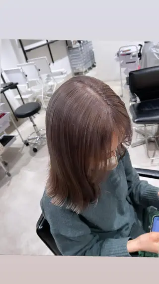 ミディアム GO TO DAY 渋谷モディ店所属・艶髪 mayuka💖のヘアスタイル