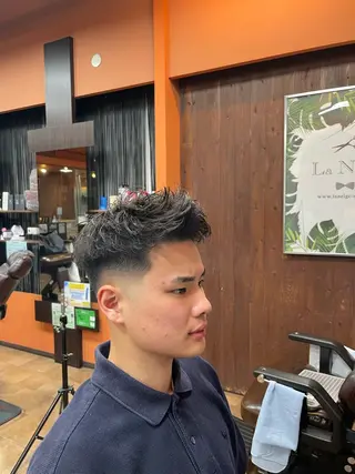 ショート La Neige所属・阪本 蒼平のヘアスタイル