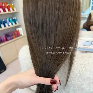 ロング カラー 美髪矯正/髪質改善/ 艶髪🤍伊藤梨紗のヘアスタイル