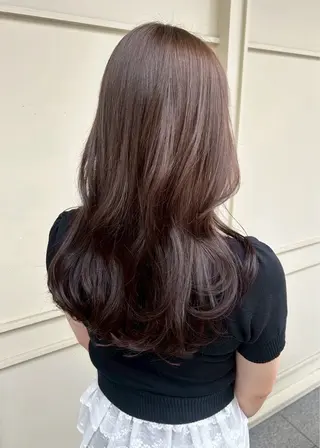セミロング カラー サナ / elto四条烏丸のヘアスタイル