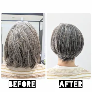 ショート カラー パーマ ヘアアレンジ 心斎橋難波本店　店長 THE ECT 中尾のヘアスタイル