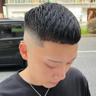 ショート メンズ 立川/メンズパーマ 厚進太郎のヘアスタイル