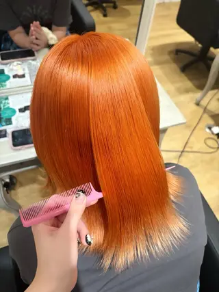 ミディアム カラー LouLou Hair【ルルヘアー】所属・LouLou/ emmaのヘアスタイル