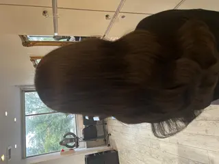 ロング カラー ヘアアレンジ 🦄🫧‪透明感 絹髪特化🫧🍓のヘアスタイル