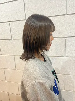 カラー 小沼采唯👧🏼 海好きオヌちゃんのヘアスタイル