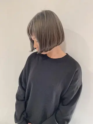 ショート カラー ヘアアレンジ 新井 広之のヘアスタイル