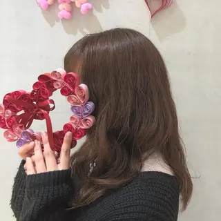 ロング カラー パーマ 🩵ANELA東口 齋藤琴音💚のマツエク・マツパデザイン