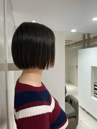 ショート 太田ありさ クリーミーヘアカラーのヘアスタイル