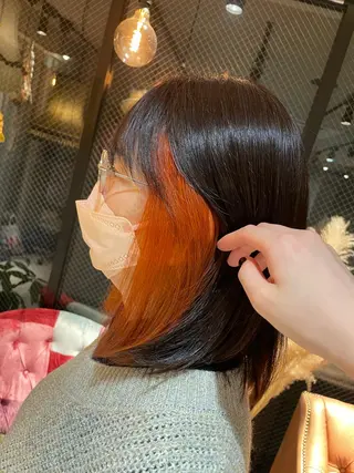 カラー 永宮 采佳のヘアスタイル