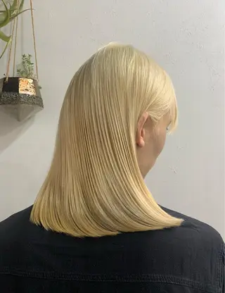 セミロング カラー MEY HAIR所属・カットモデル 募集Narumi🌸のヘアスタイル