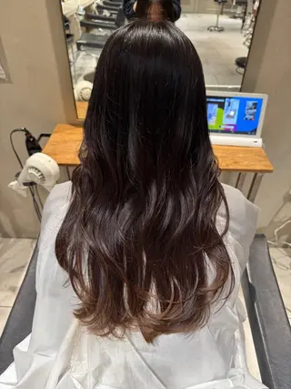 ロング み うのヘアスタイル