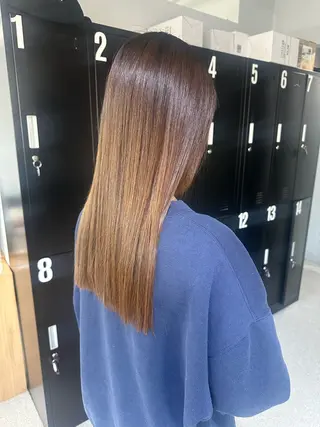 ロング HART所属・🩵HART🩵 カレン🩵モデルのヘアスタイル