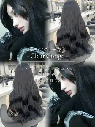 カラー 韓国風hair🖤 Maria🖤💍のヘアスタイル