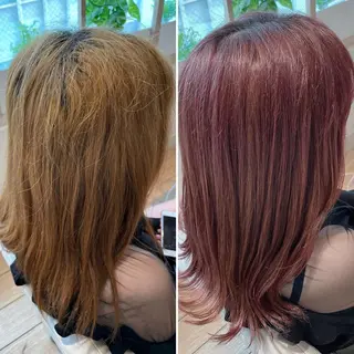 ロング カラー 市原 大翼のヘアスタイル