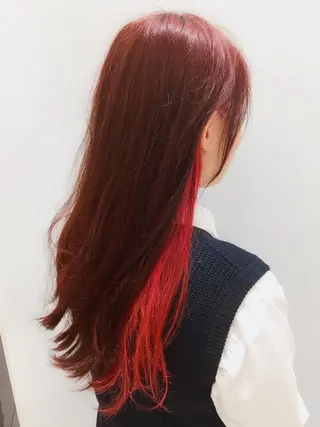 セミロング 日野・八王子縮毛矯正 ワタナベリョウマのヘアスタイル