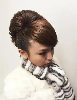 ロング カラー パーマ ヘアアレンジ ネイル マツエク・マツパ backstage.AZ所属・吉川 宙翔のヘアスタイル