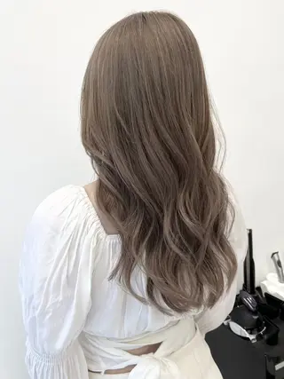 セミロング カラー HARU//原宿🤍 リピート率NO.1のヘアスタイル