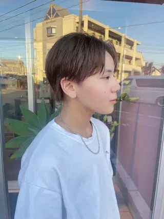 カラー メンズ ひなた 艶カラー/渋谷のヘアスタイル