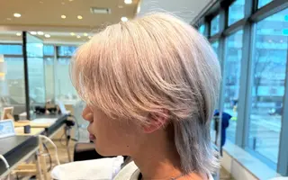 ショート カラー メンズ メンズ特化/ センターパート/八谷のヘアスタイル