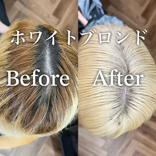 ミディアム カラー レイヤー専門家 ダブルカラー修のヘアスタイル