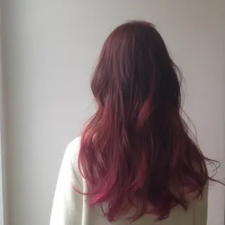 セミロング ロング カラー holm hair所属・酒井 透のヘアスタイル