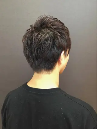 ショート メンズ 齋藤 らいのヘアスタイル