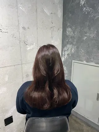 カラー 🤍ベージュ/透明感 韓国ヘア/まりん🤍のヘアスタイル