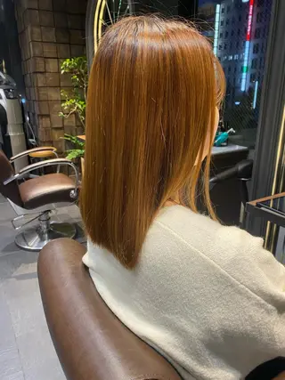 パーマ 韓国ヘア/銀座/ 艶髪/ウチダのヘアスタイル