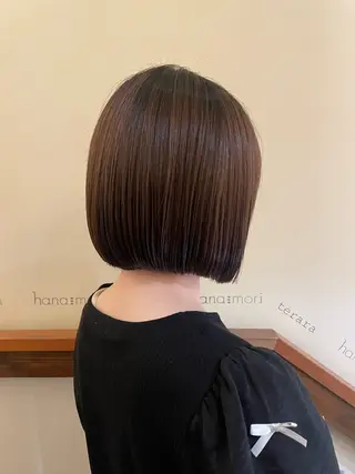 ショート hanamori terara所属・森 琳音のヘアスタイル