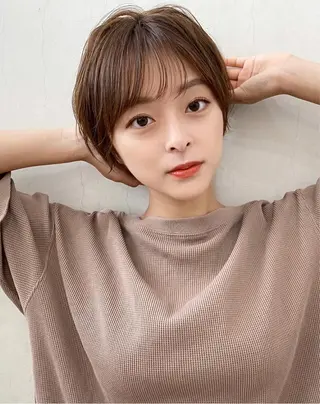 ショート 中山 丈也のヘアスタイル