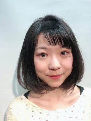 ミディアム カラー 髪質改善/艶カラー 塩野成一のヘアスタイル