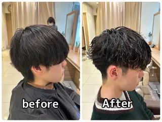 パーマ メンズ 波巻き・カルマ パーマ特化/aoiのヘアスタイル