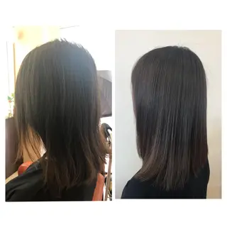 セミロング やまぐち まりんのヘアスタイル