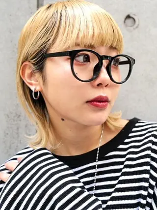 セミロング カラー ヘアアレンジ cecil hair 難波店所属・髪質改善透明感カラー /SHOGO☀️のヘアスタイル