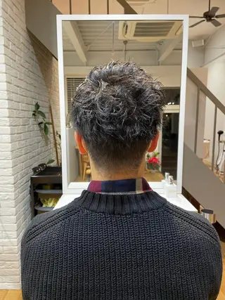 メンズ 南 柚香のヘアスタイル