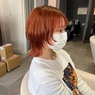 ショート カラー ボブ& 髪質改善FUMIYAのヘアスタイル