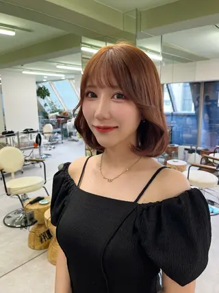 ショート カラー MOE🐈‍⬛🎀 エクステ/ワンホンのヘアスタイル