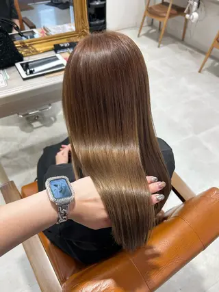 カラー 内藤 歩香🐈‍⬛🩶のヘアスタイル