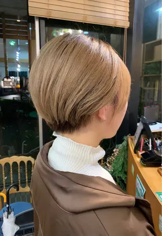 ショート 加藤 凌のヘアスタイル